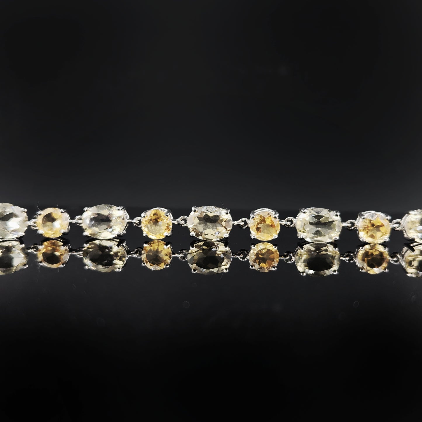 Citrine Bracelet in Sterling Silver