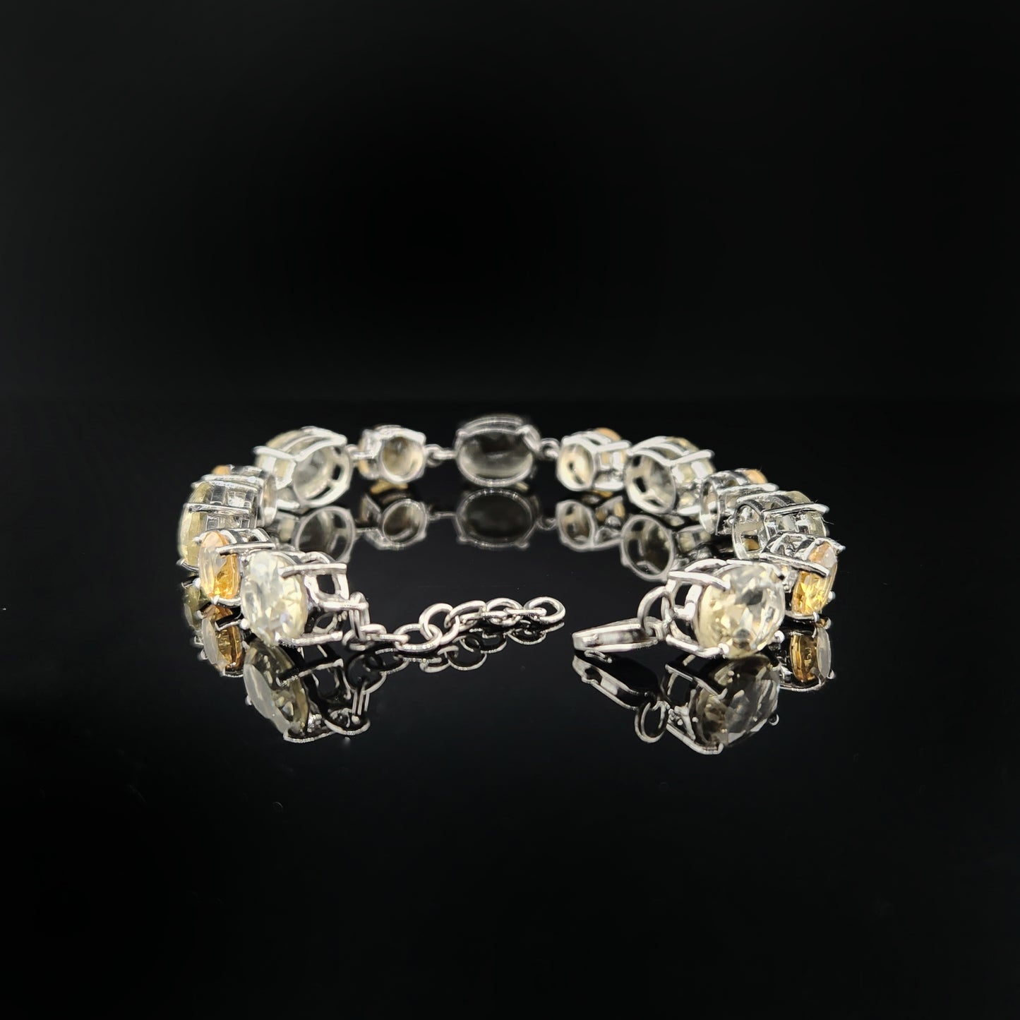 Citrine Bracelet in Sterling Silver