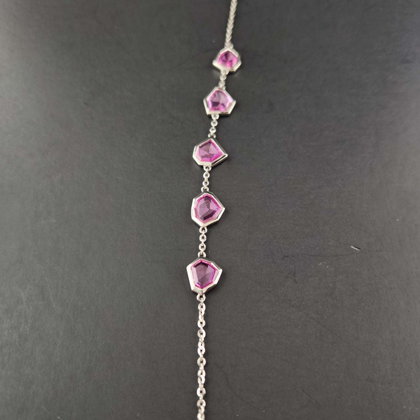 Sapphire in 18 kw Bracelet