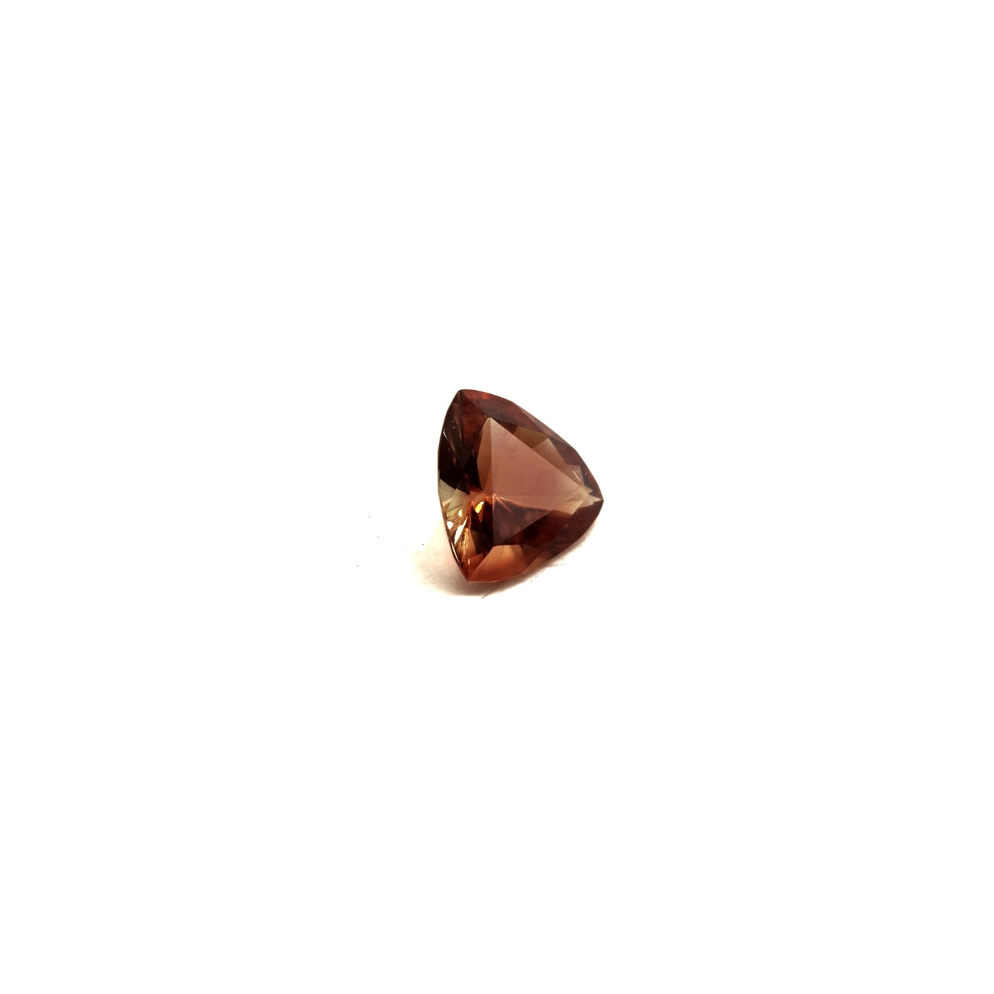 4.62 ct. Deep Red Oregon Sunstone Trillian Cut