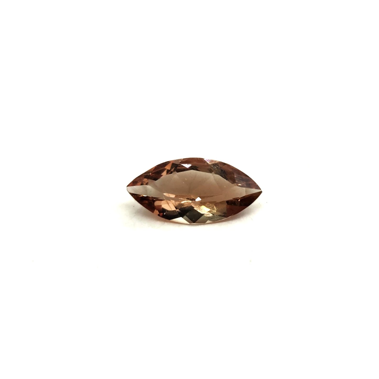 1.8 ct. Peach Oregon Sunstone with Schiller Marquise Cut
