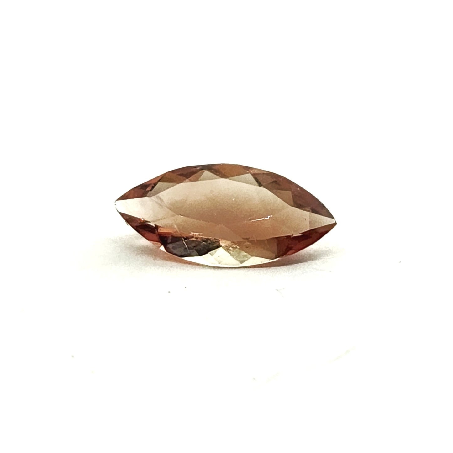 1.8 ct. Peach Oregon Sunstone with Schiller Marquise Cut