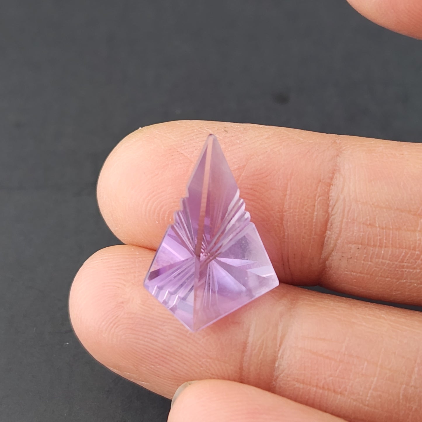 6.27 ct Fantasy cut Amethyst