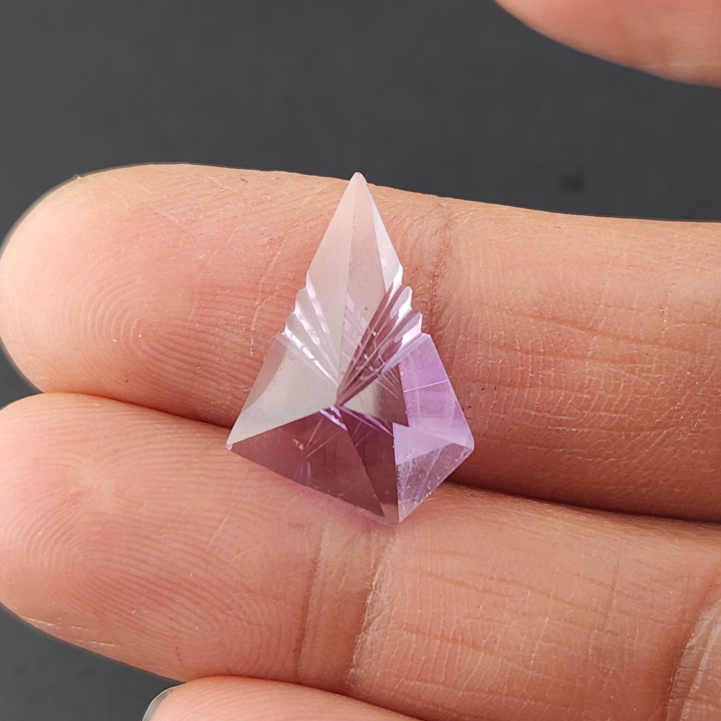 6.27 ct Fantasy cut Amethyst