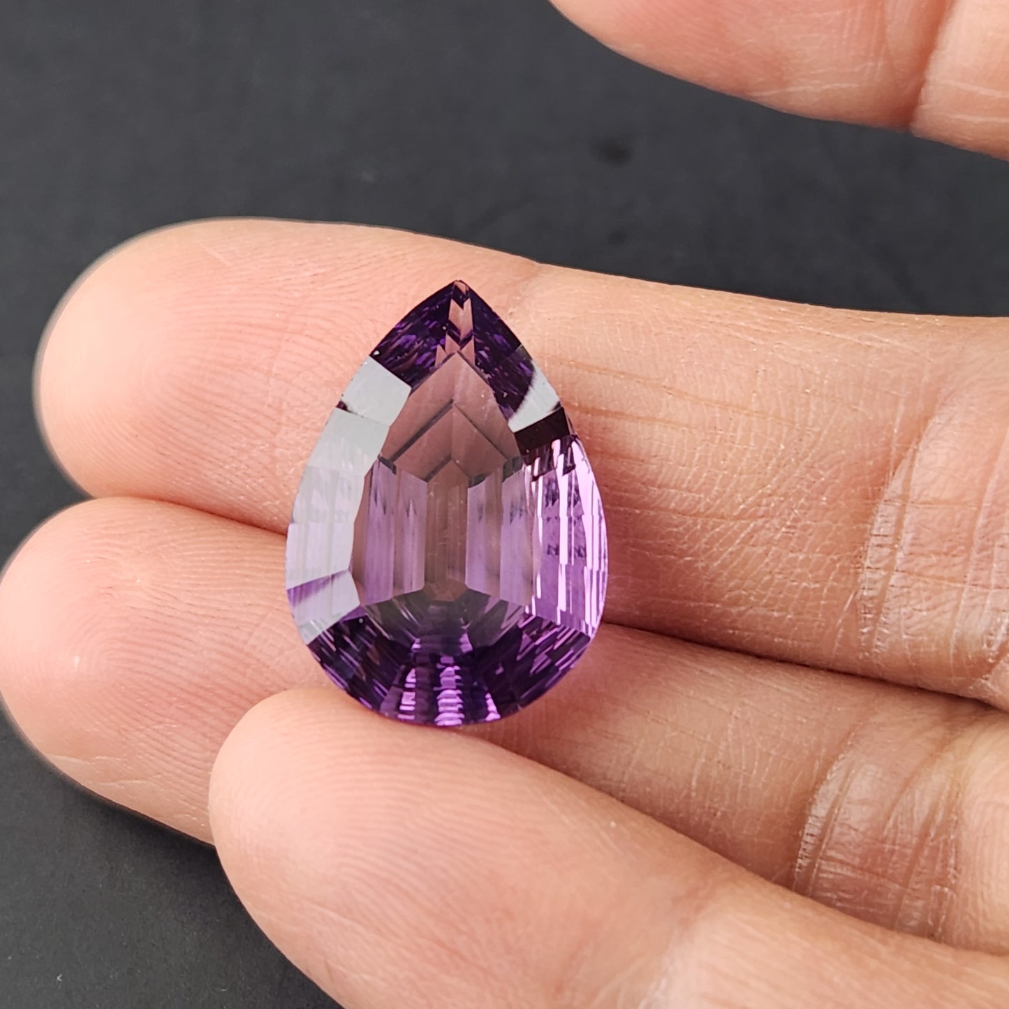 13.74 ct Fantasy cut Amethyst