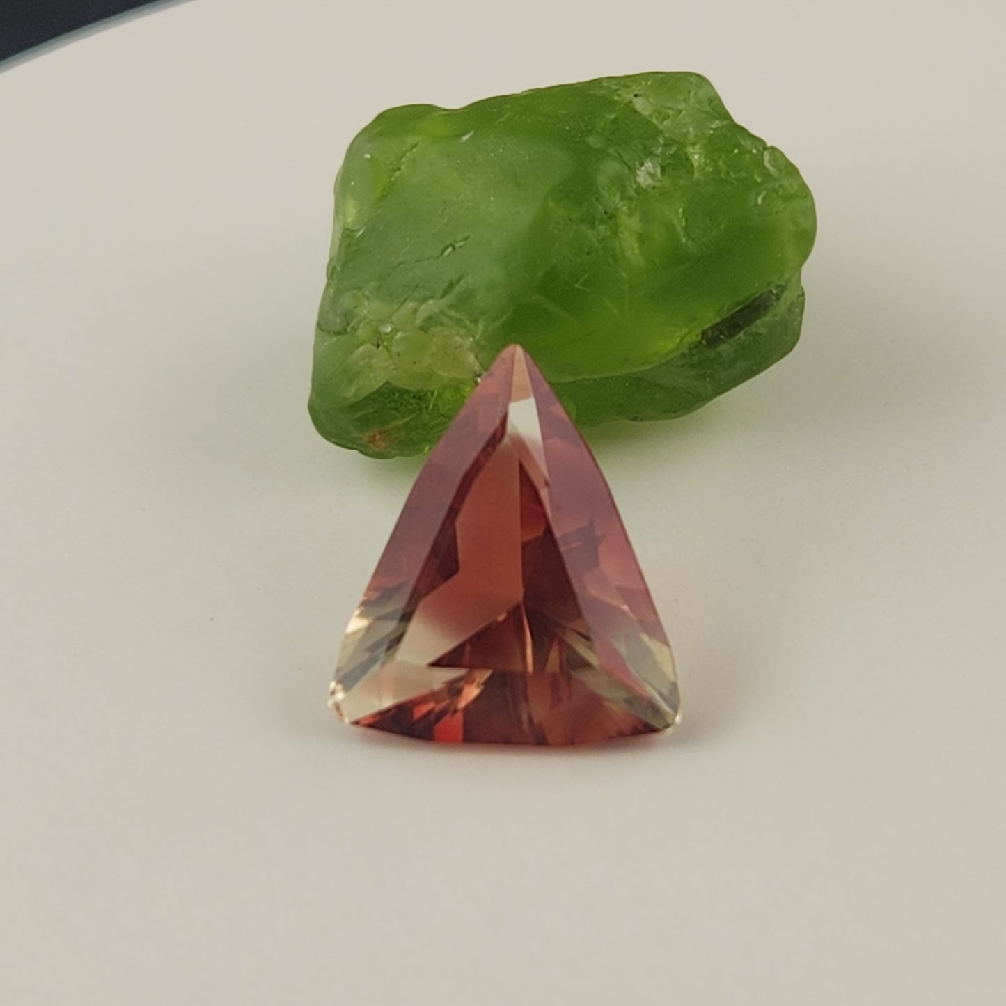5.74 ct Red Oregon Sunstone