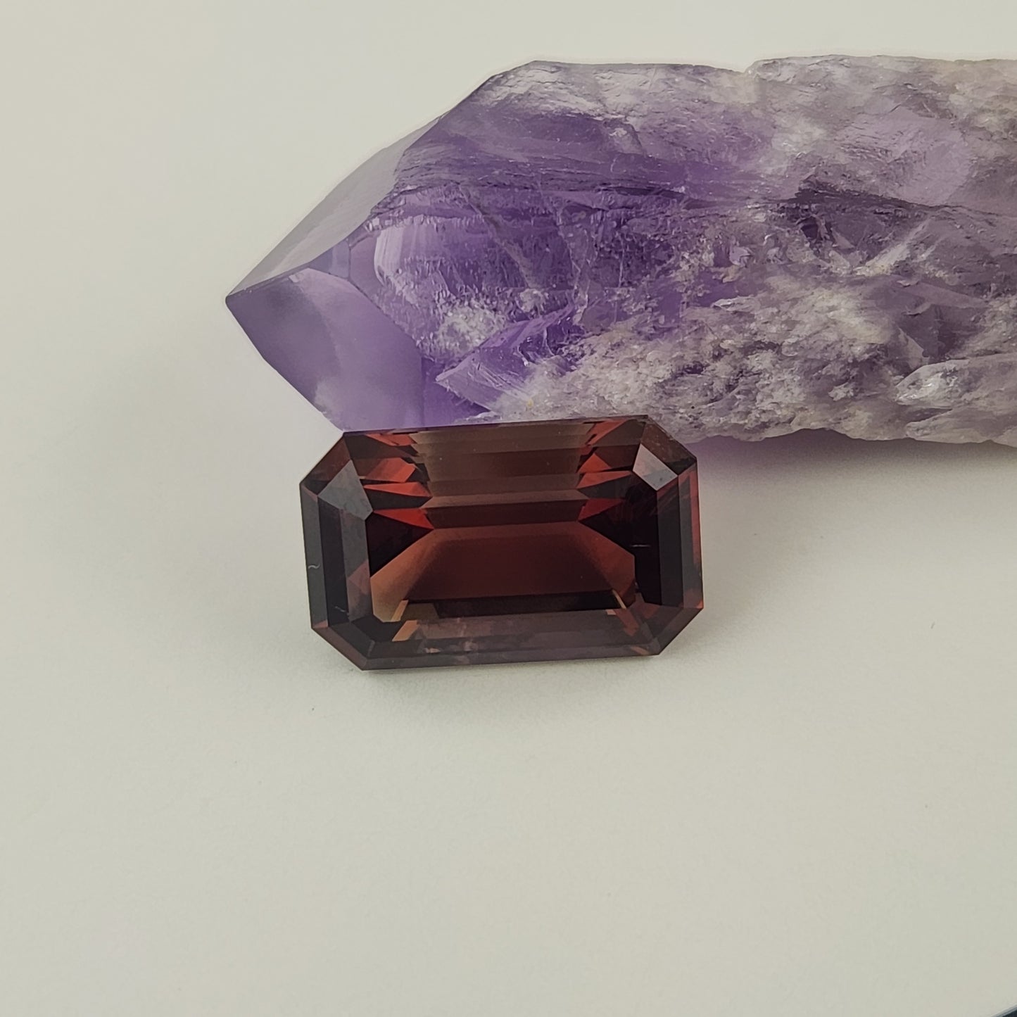 8.53 ct Dark Red Oregon Sunstone