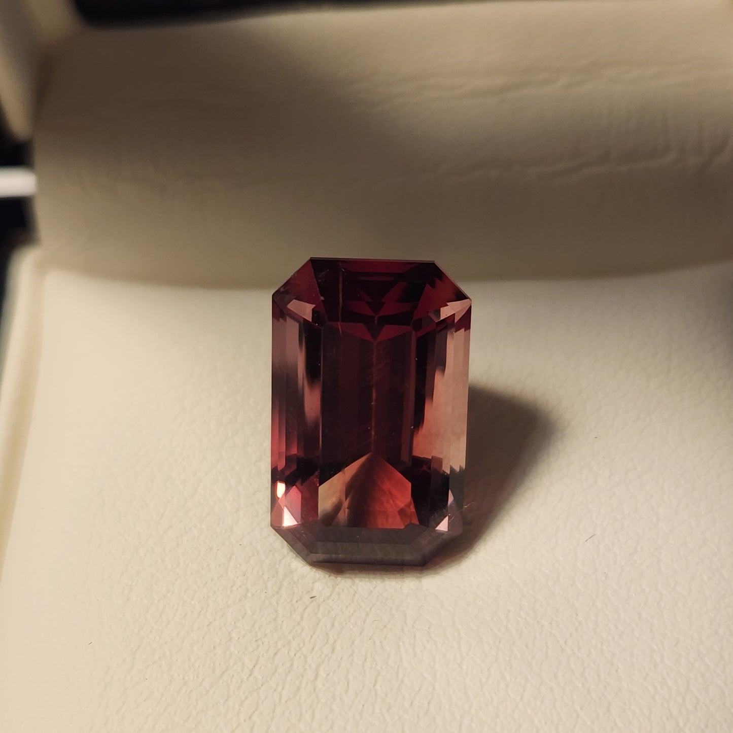 8.53 ct Dark Red Oregon Sunstone