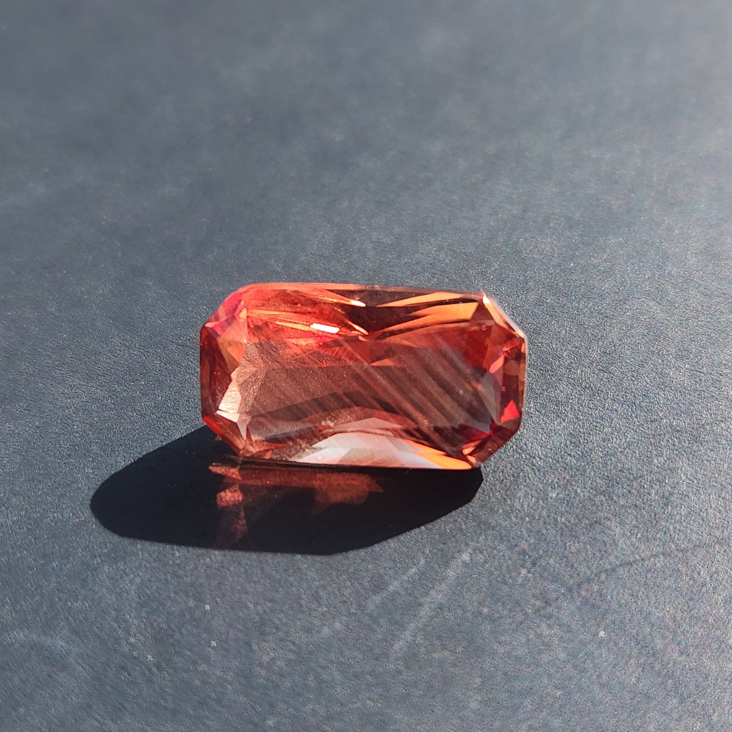 6.84 ct Red Oregon Sunstone