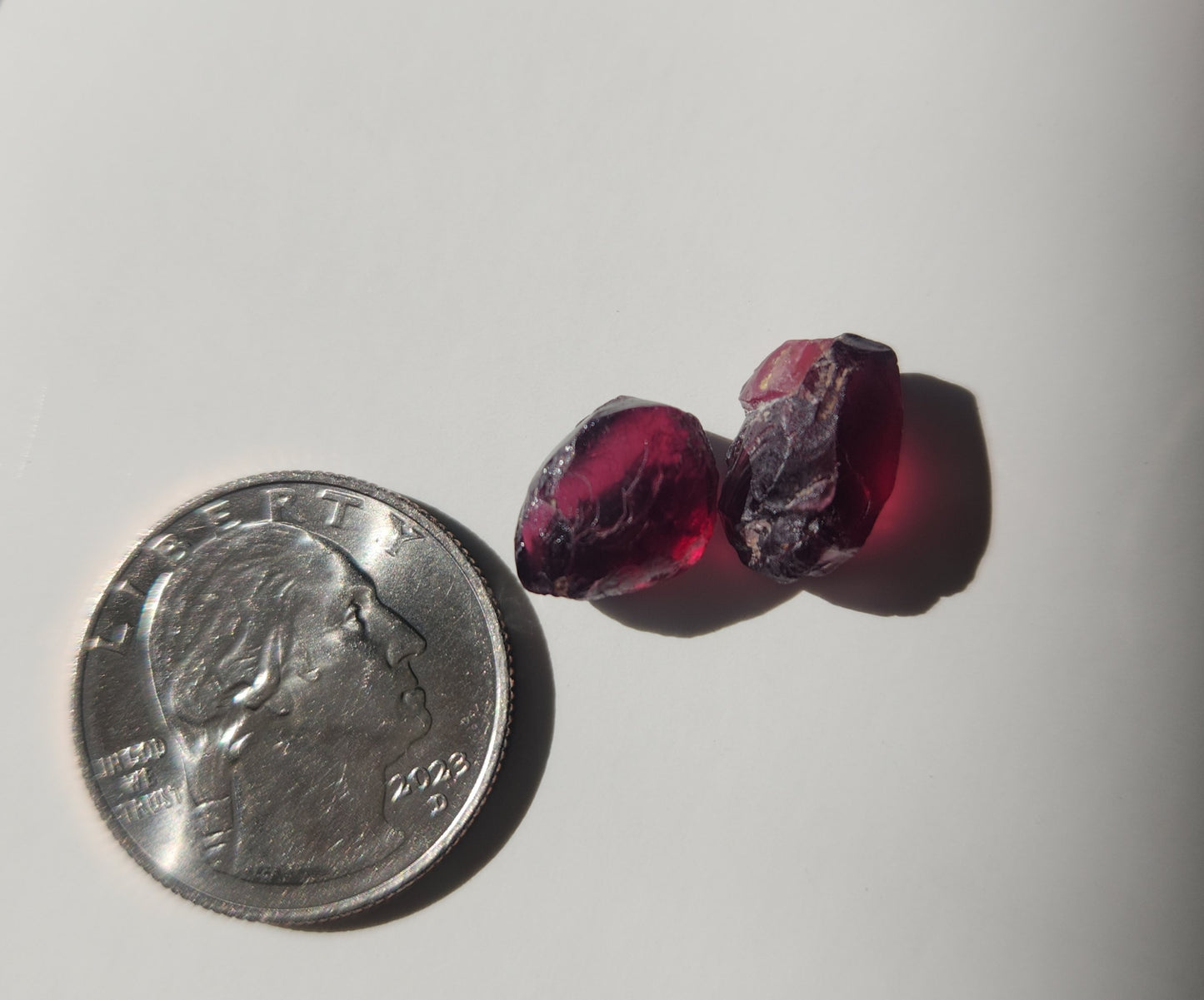 3.04 g Garnet Rough