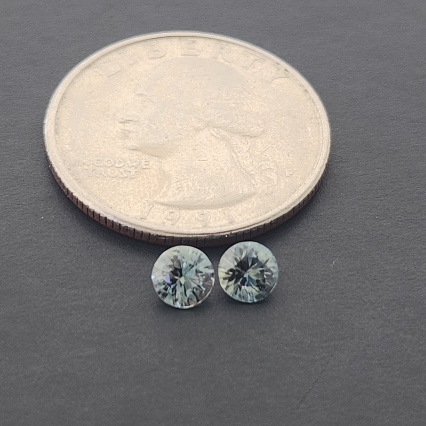 1.03 ct Montana Sapphires