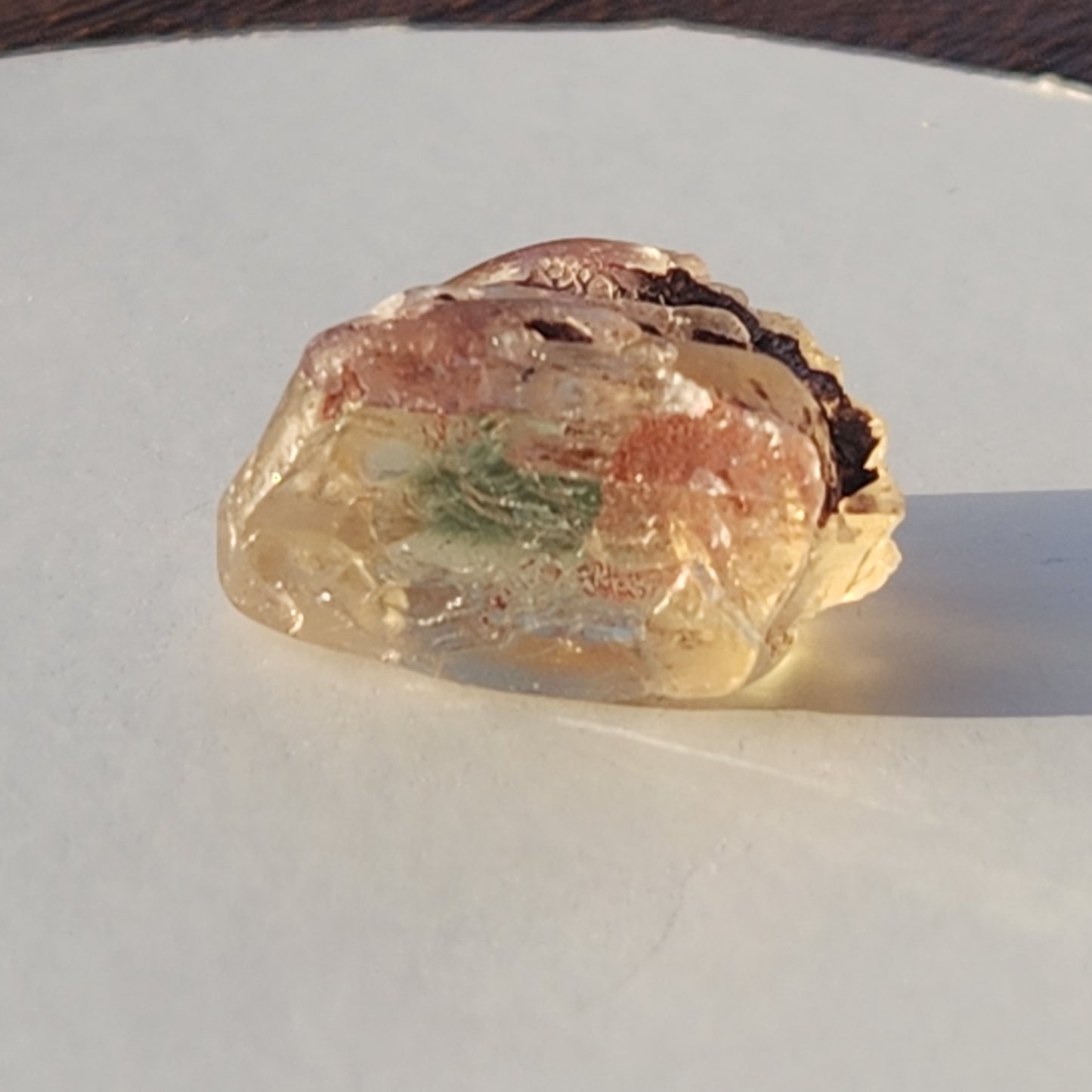 Green Oregon Sunstone Rough 5 g