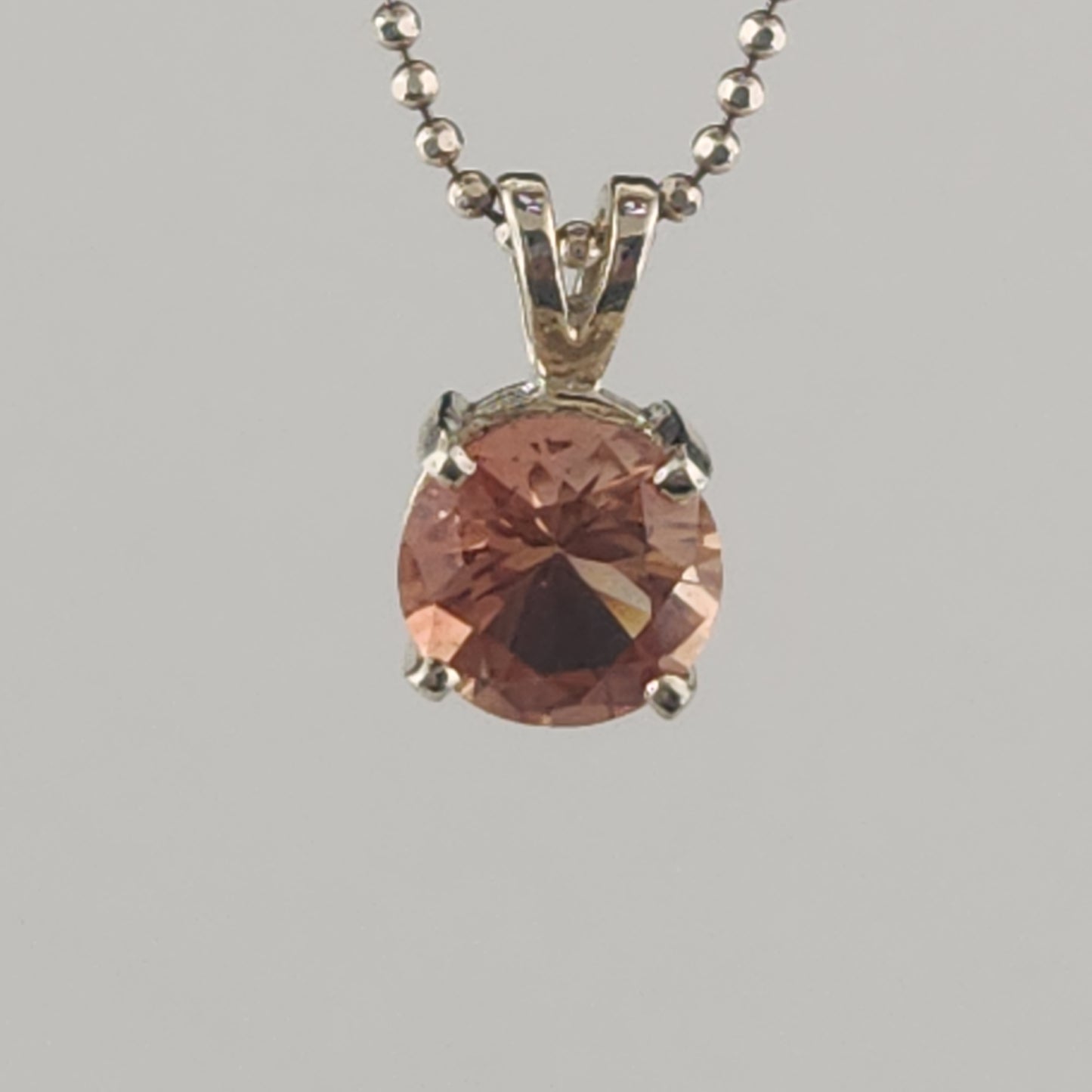 Sunstone in Silver Pendant