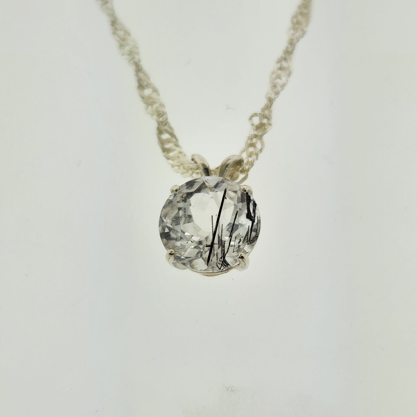 Rutilated in Quartz Pendant