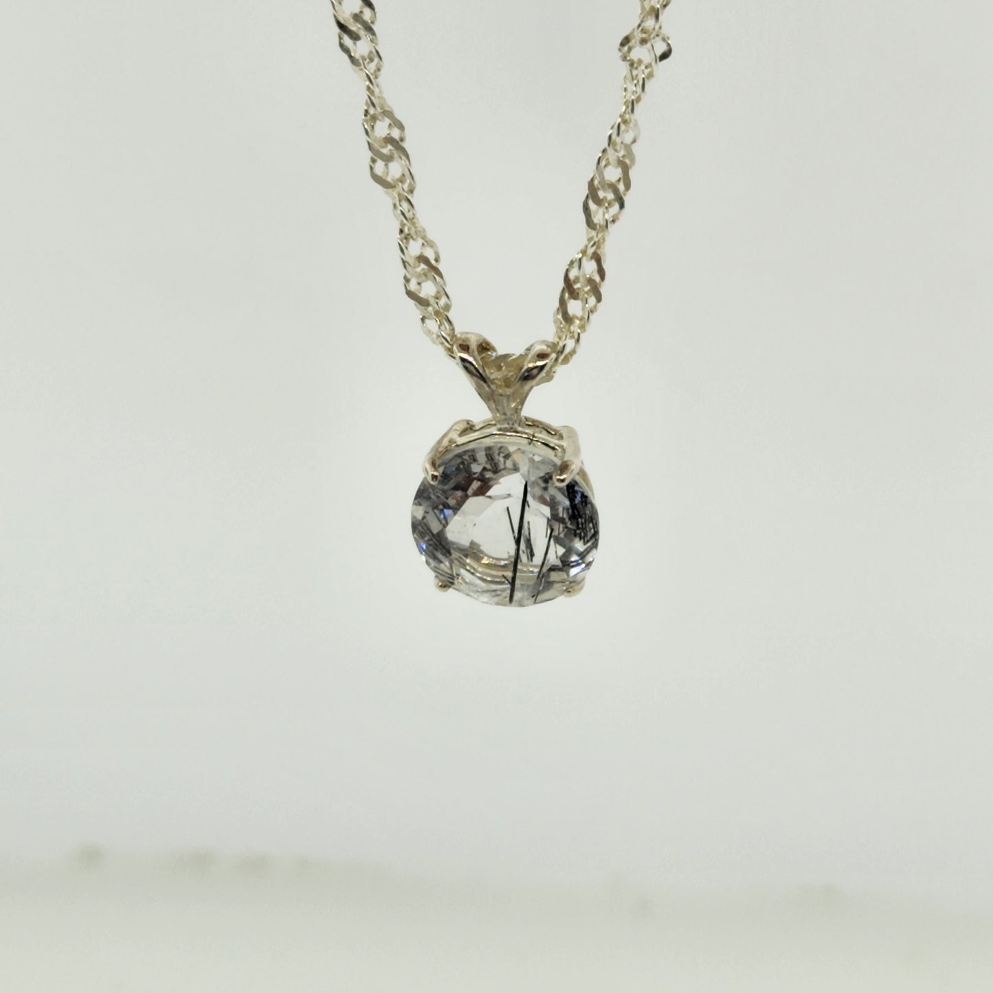 Rutilated in Quartz Pendant