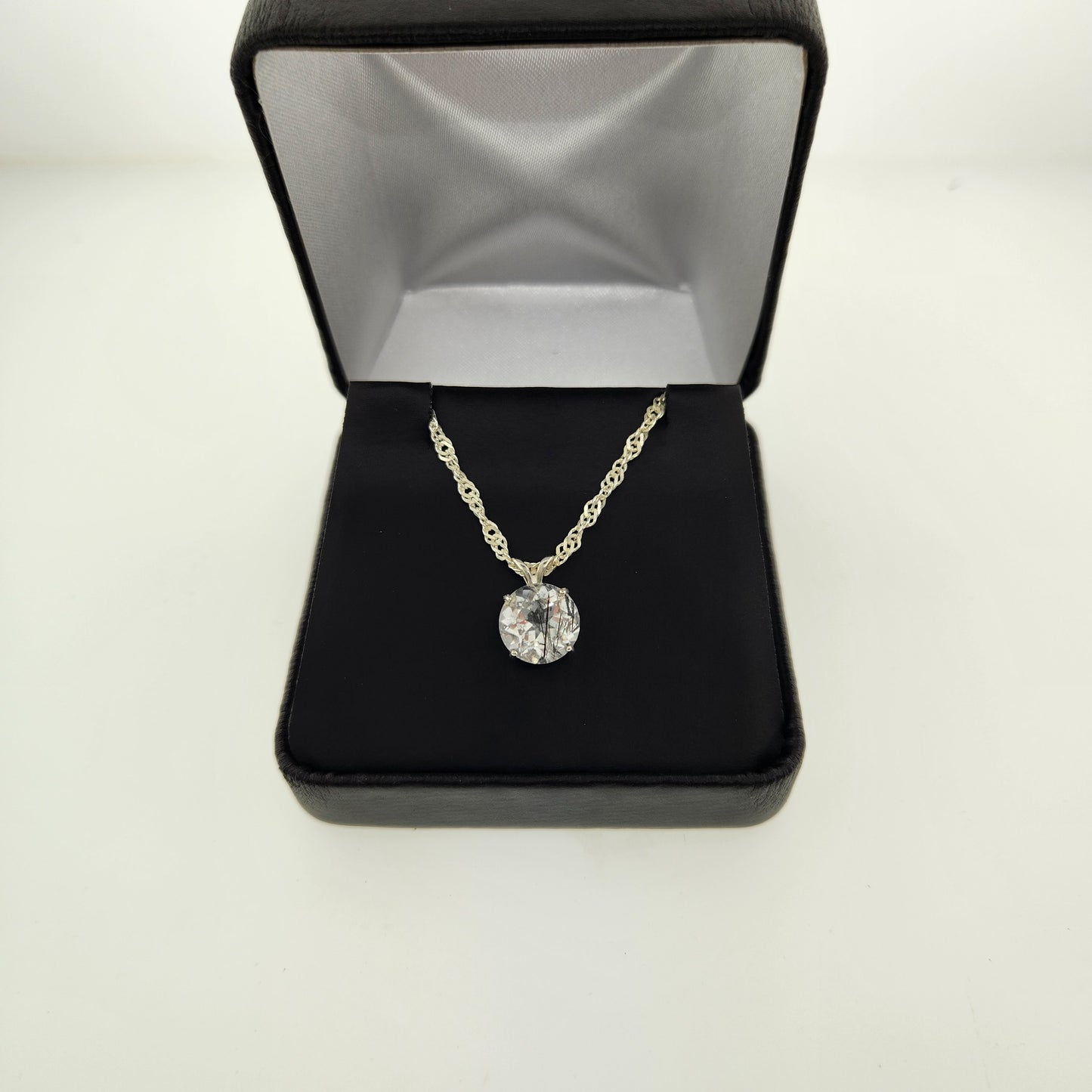 Rutilated in Quartz Pendant