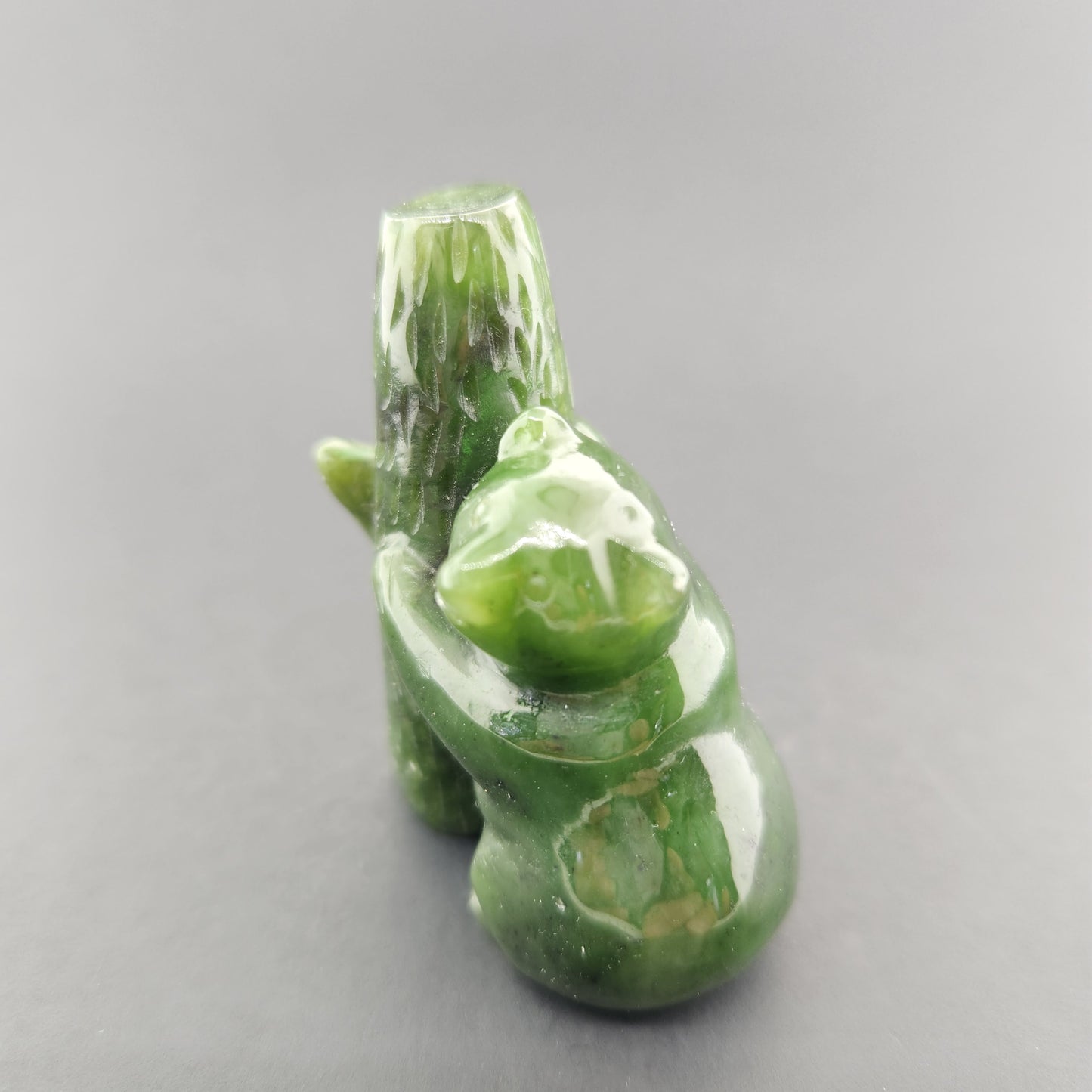 Bear Carving in Jade