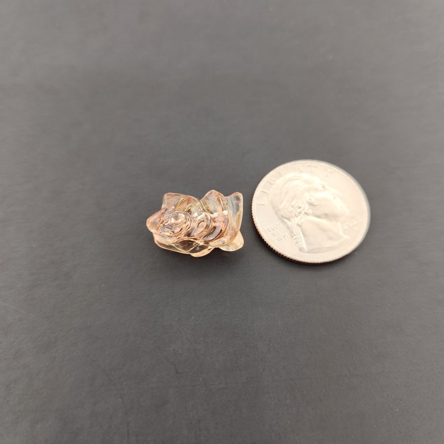 2.45 g Oregon Sunstone Freeform Carving.