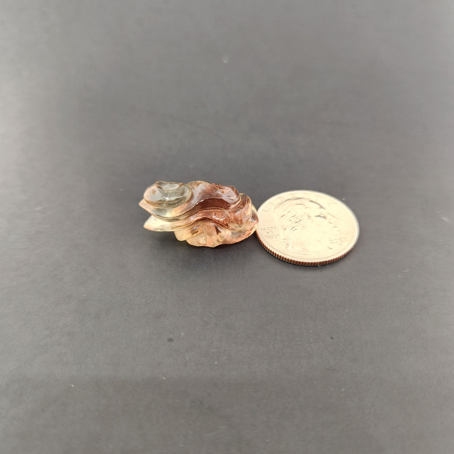 6.23 g Oregon Sunstone Freeform Carving.