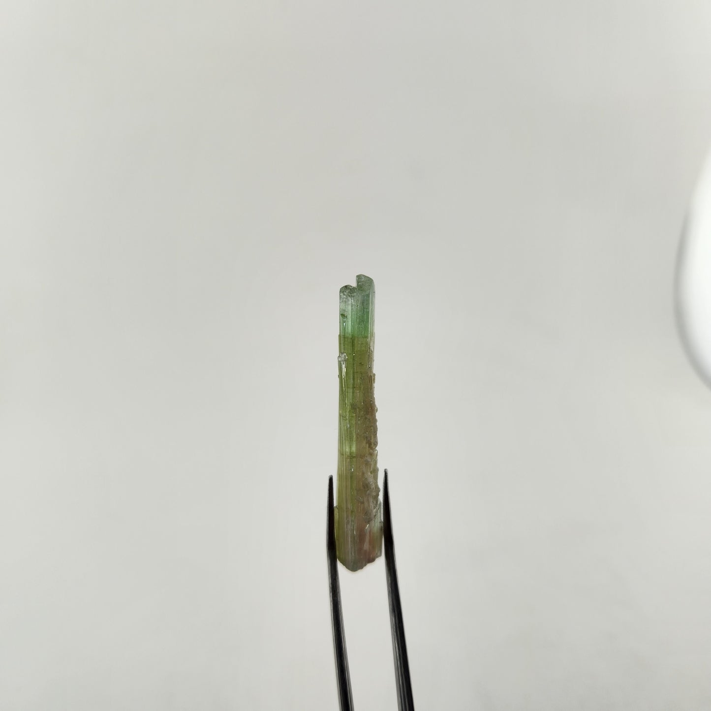 Bi-Colored Blue and Green Tourmaline Crystal