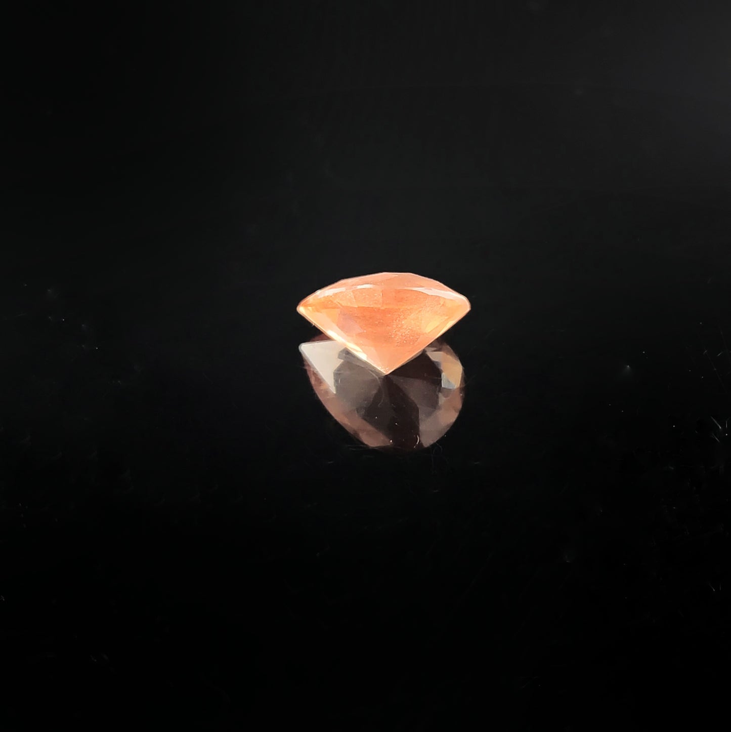 2.89 ct Oregon Sunstone Pear Facet