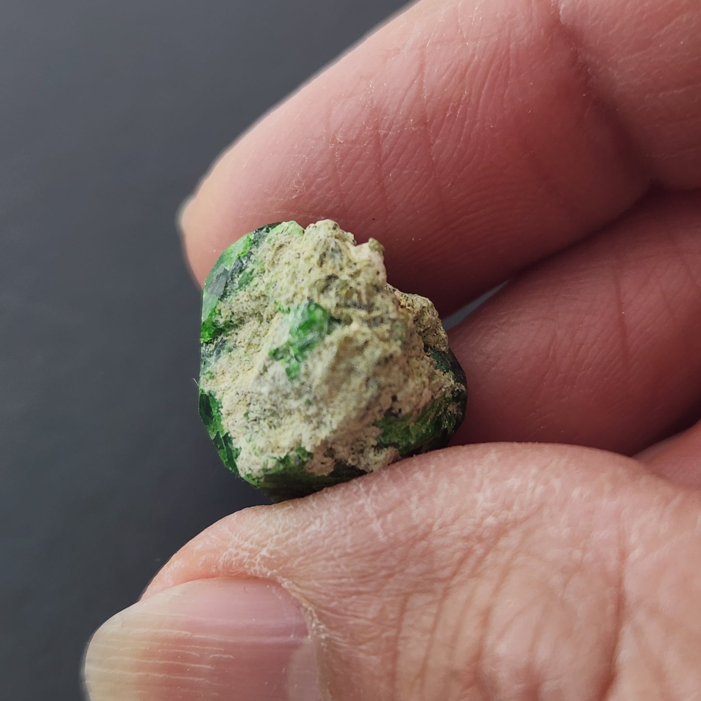 5 .03 g Demantoid  Garnet Crystal mineral