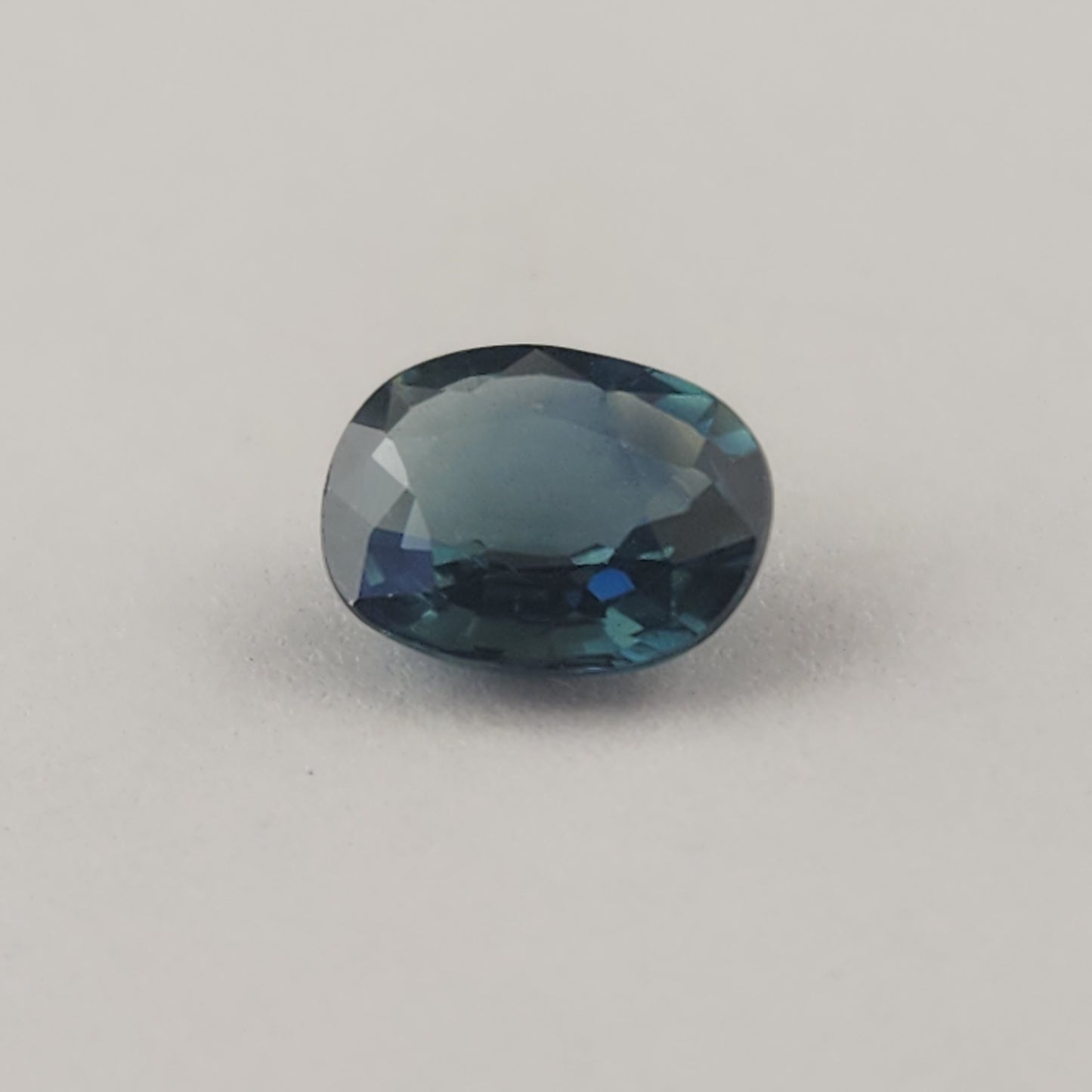 1.38 ct Blue Green Sapphire no heat