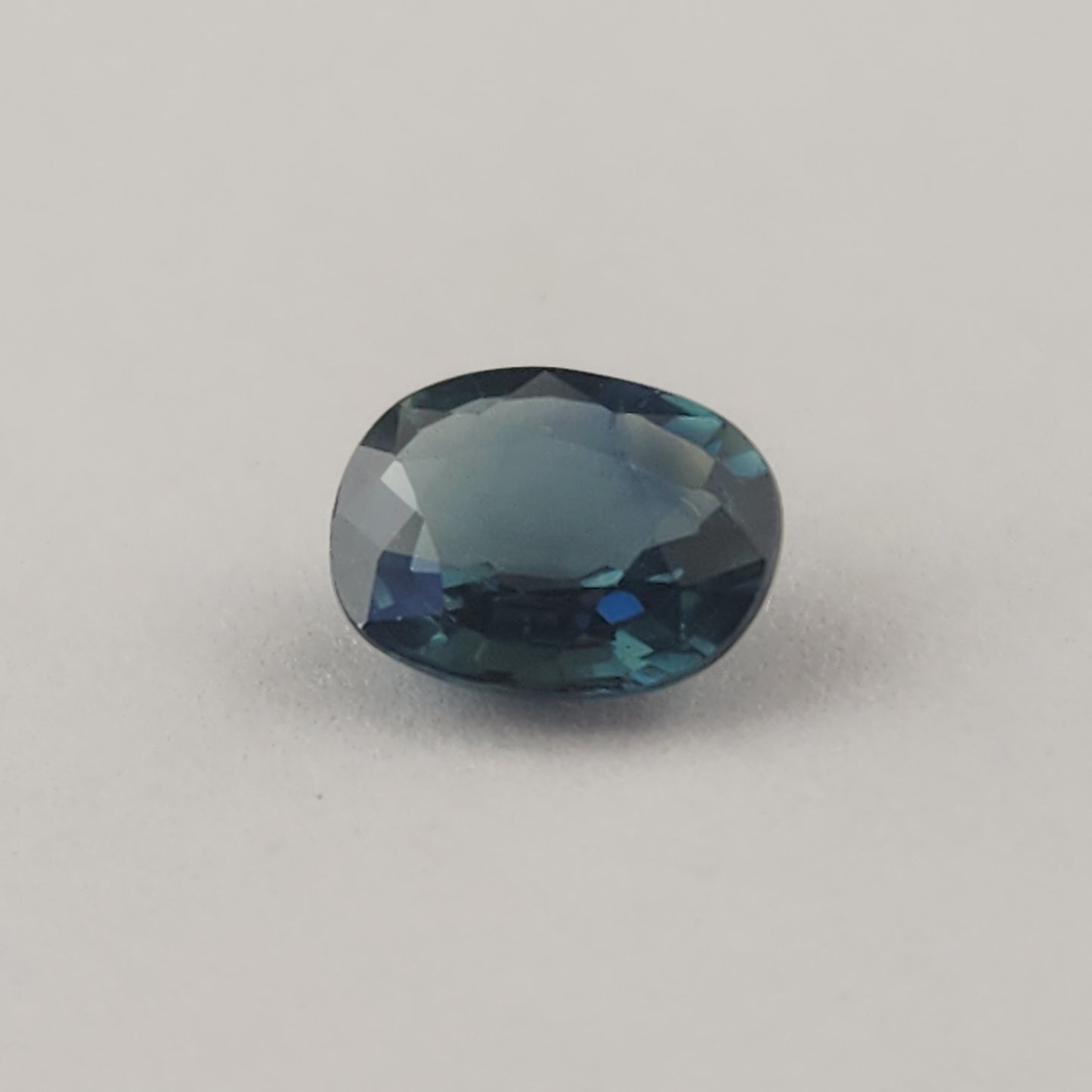 1.38 ct Blue Green Sapphire no heat