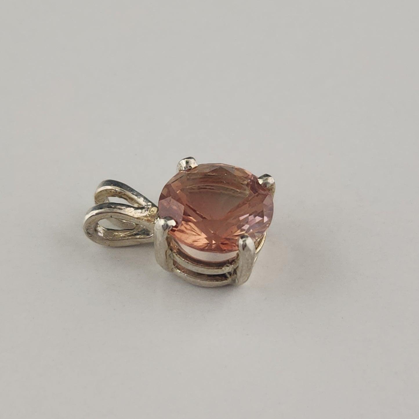 Sunstone in Silver Pendant
