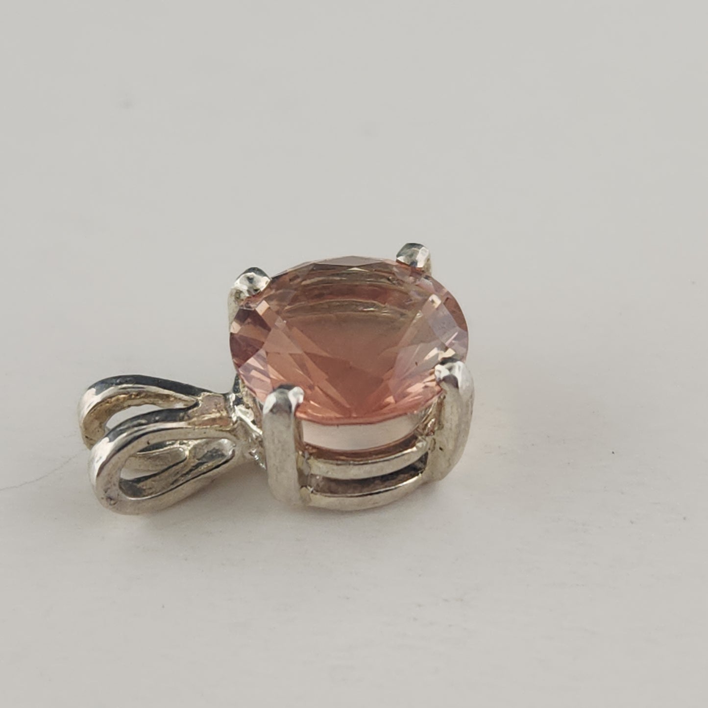 Sunstone in Silver Pendant