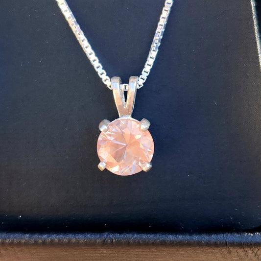 Sunstone in Silver Pendant