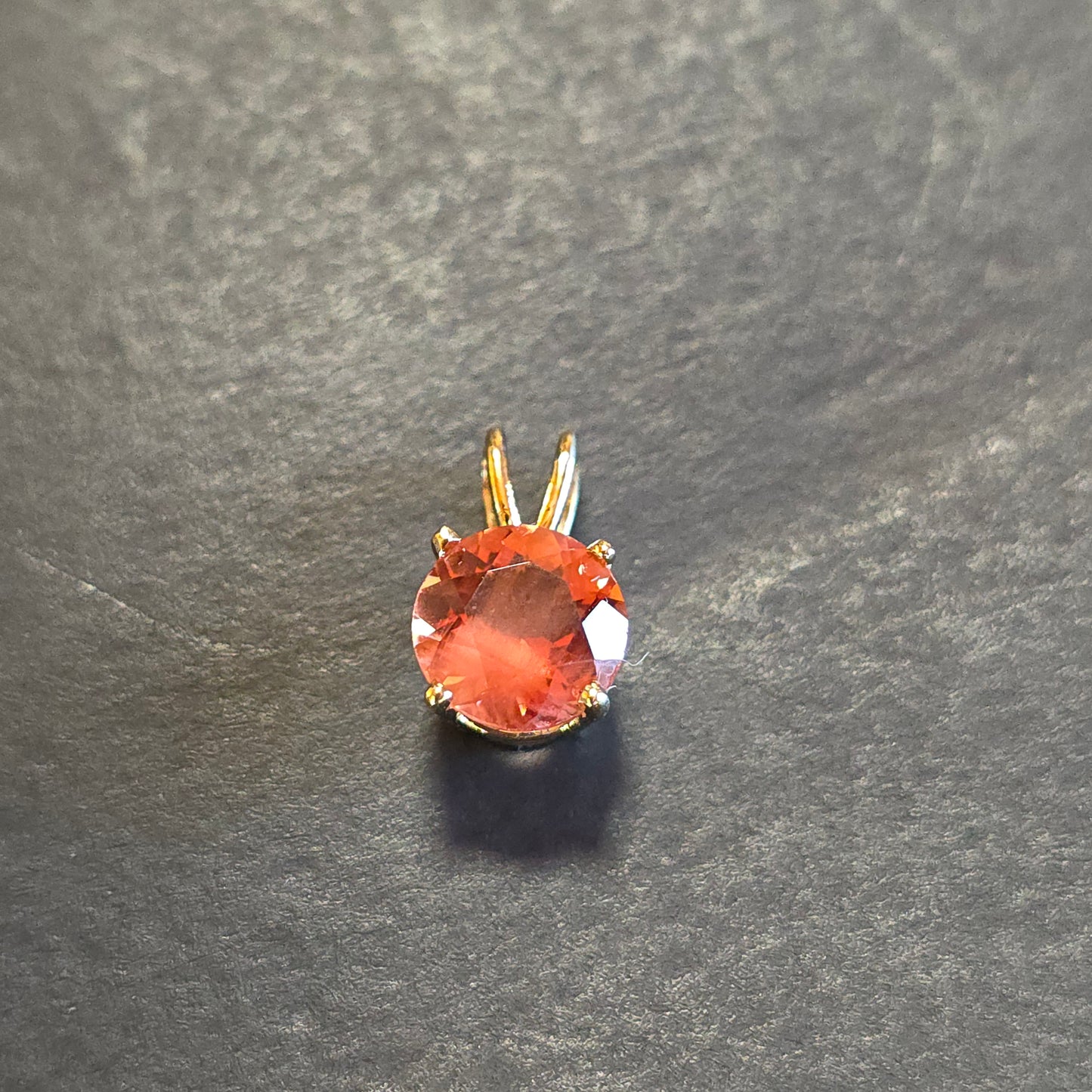 Oregon Sunstone 14 kt Gold Pendant