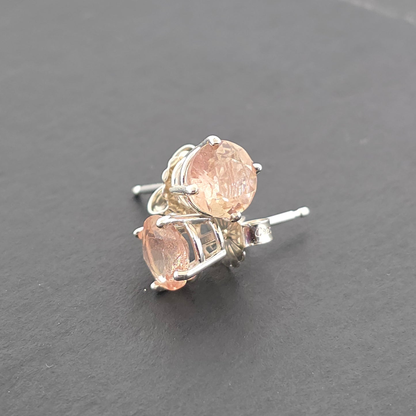 Oregon Sunstones Silver Earring