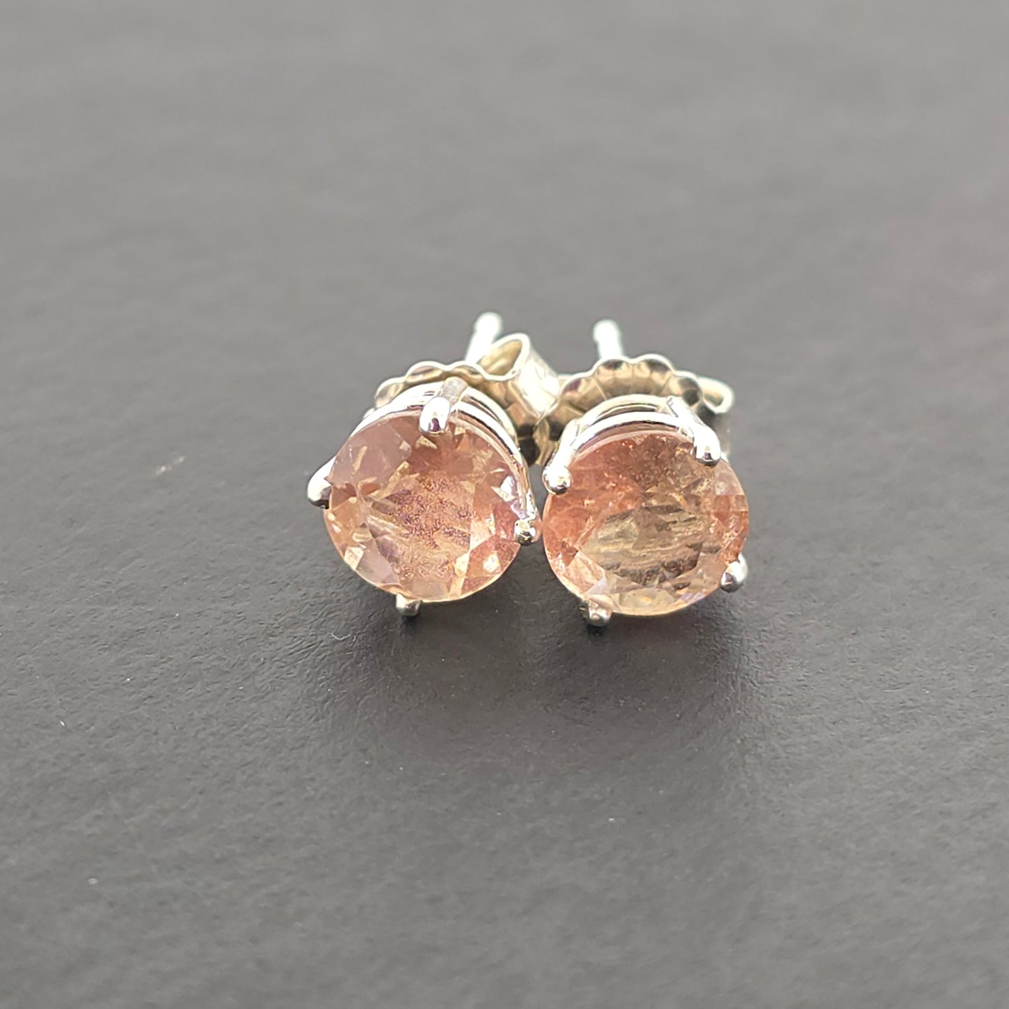 Oregon Sunstones Silver Earring