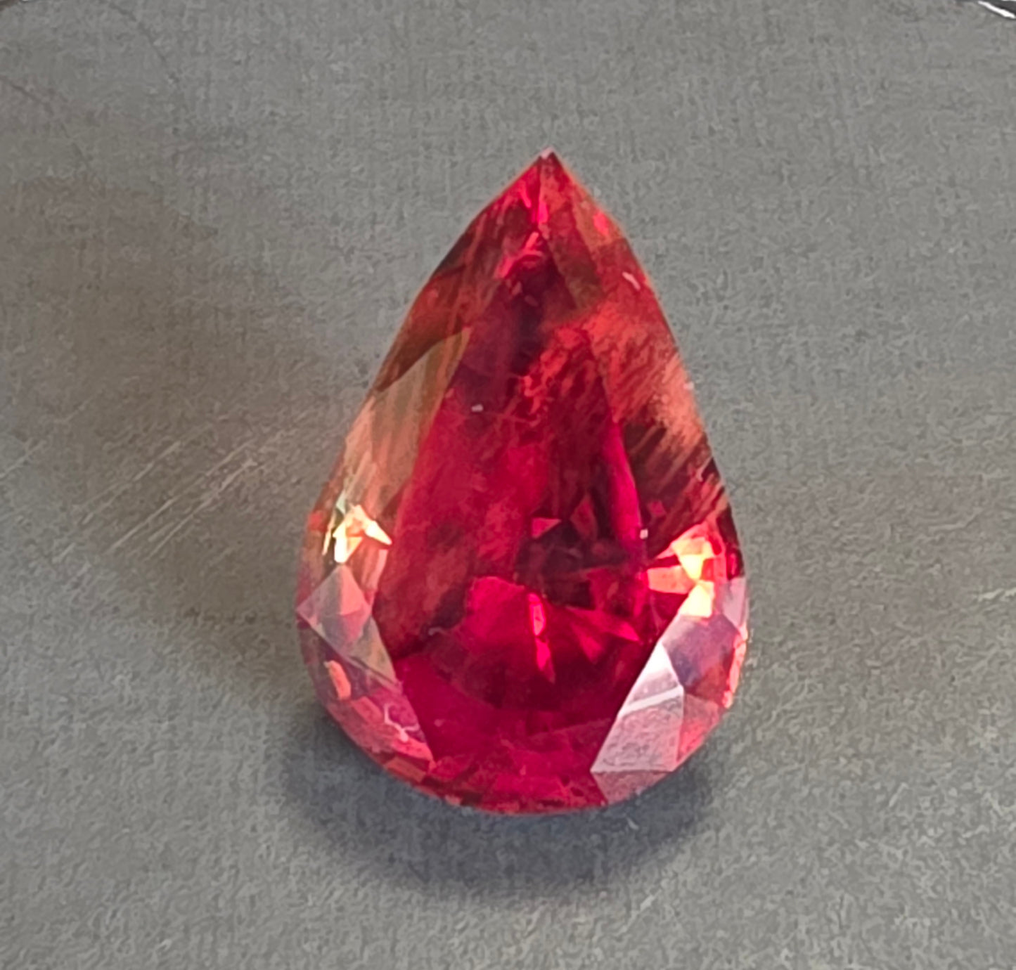 26.83 ct Red Schiller Oregon Sunstone