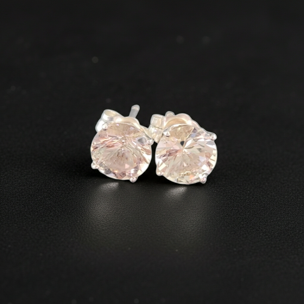 Oregon Sunstones in Silver Earrings