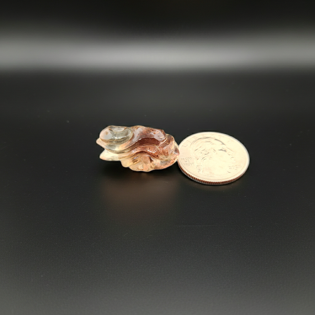 6.23 g Oregon Sunstone Freeform Carving.