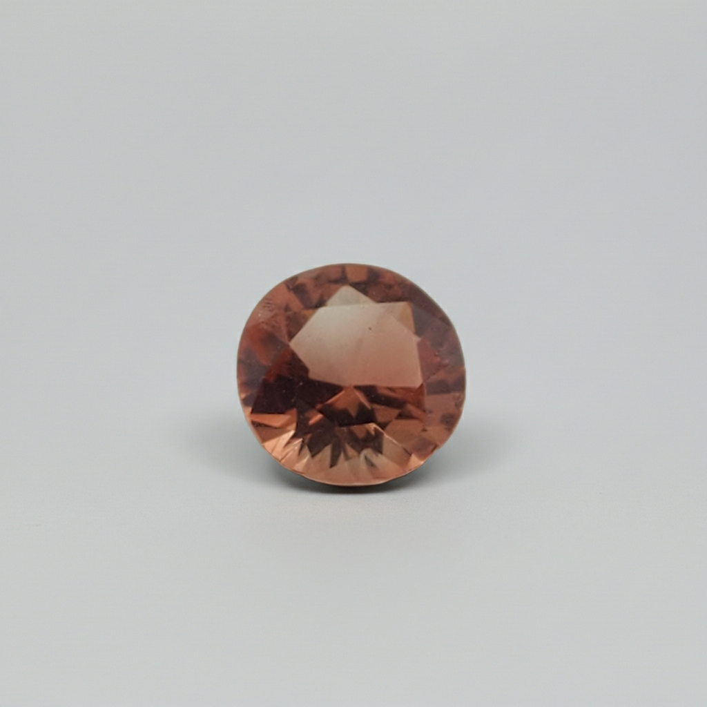 0.72 ct Oregon sunstone 6 x 6 mm