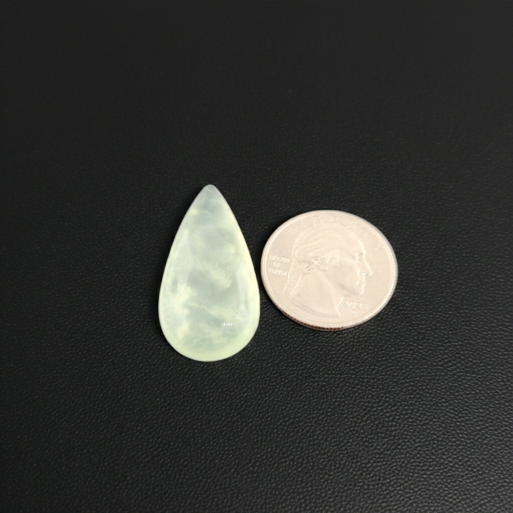 6.79 g Prehnite Cabochon
