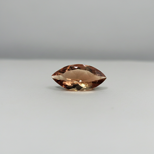 1.8 ct. Peach Oregon Sunstone with Schiller Marquise Cut