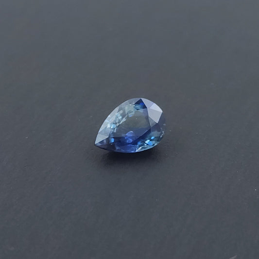 Sapphire Pear Facet