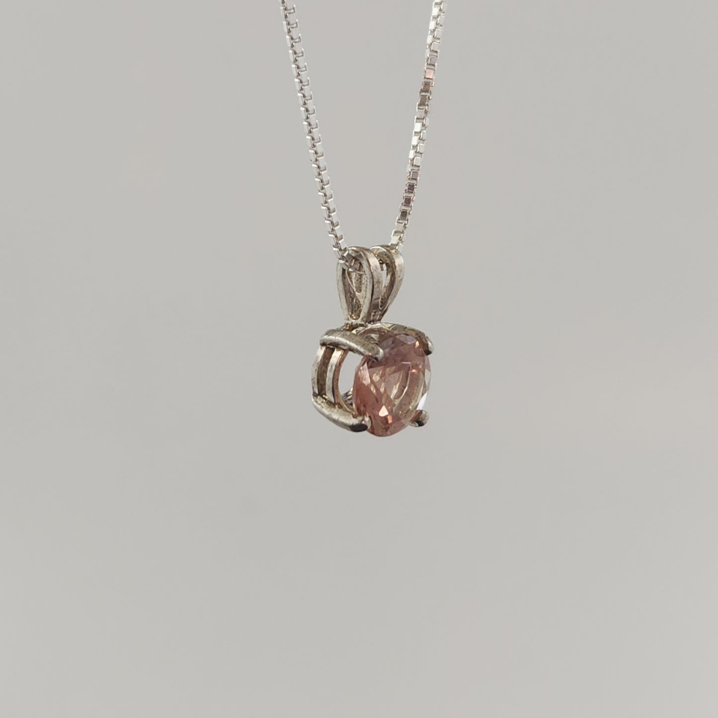 Sunstone in Silver Pendant