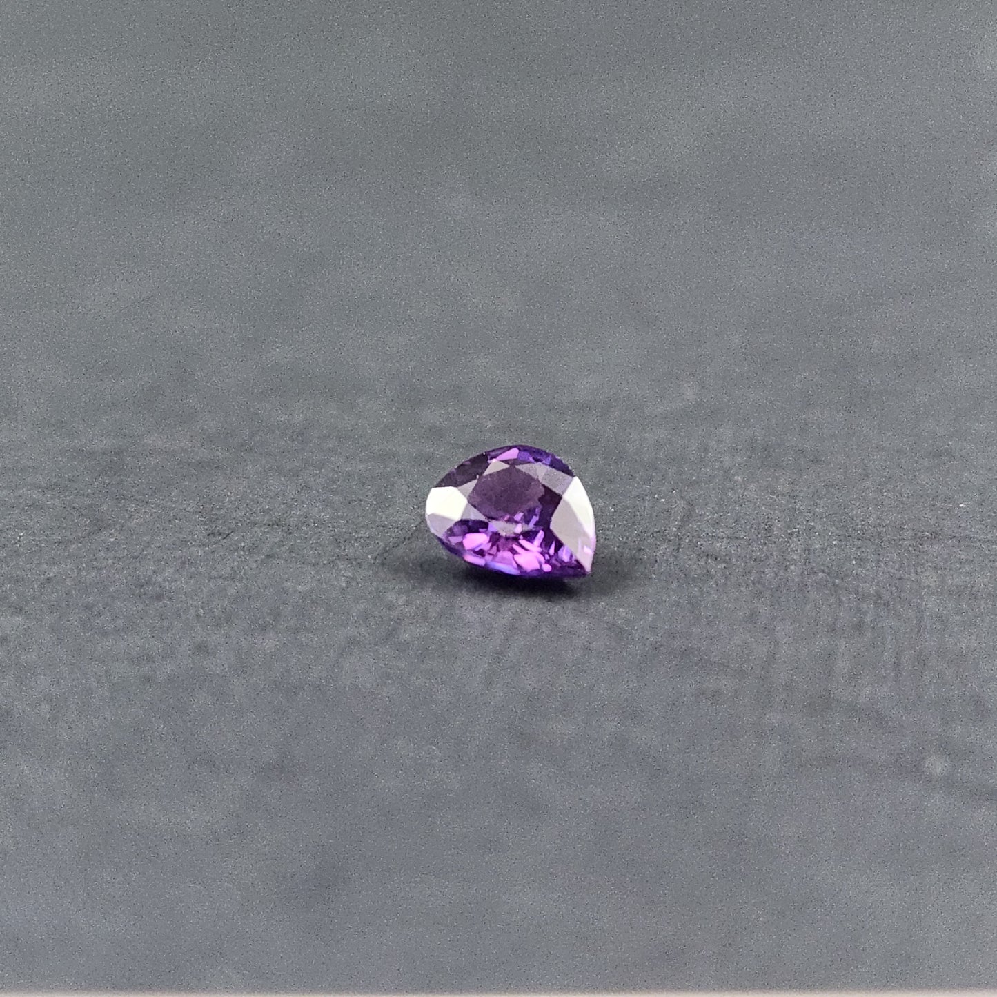 Purple Sapphire Facet