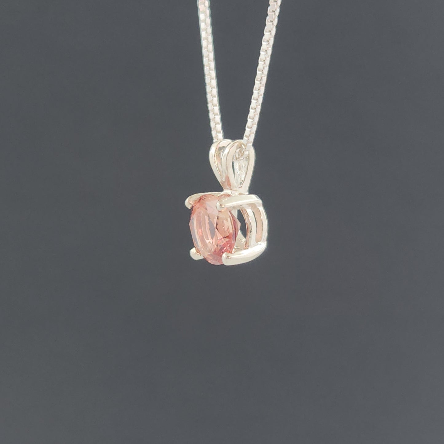 Sunstone in Silver Pendant