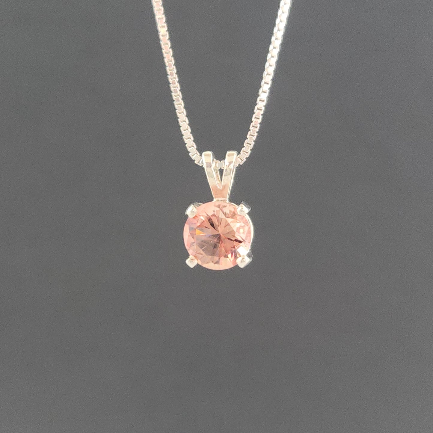 Sunstone in Silver Pendant