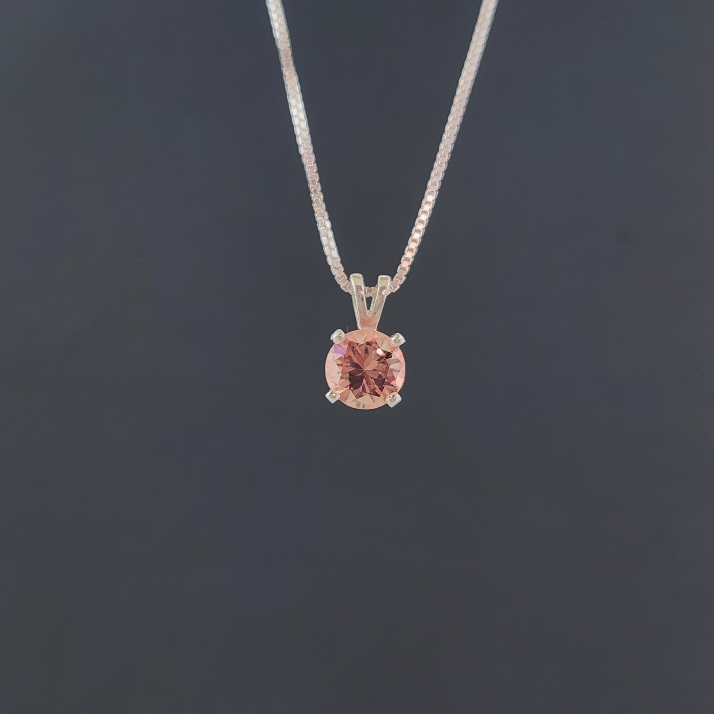 Sunstone in Silver Pendant