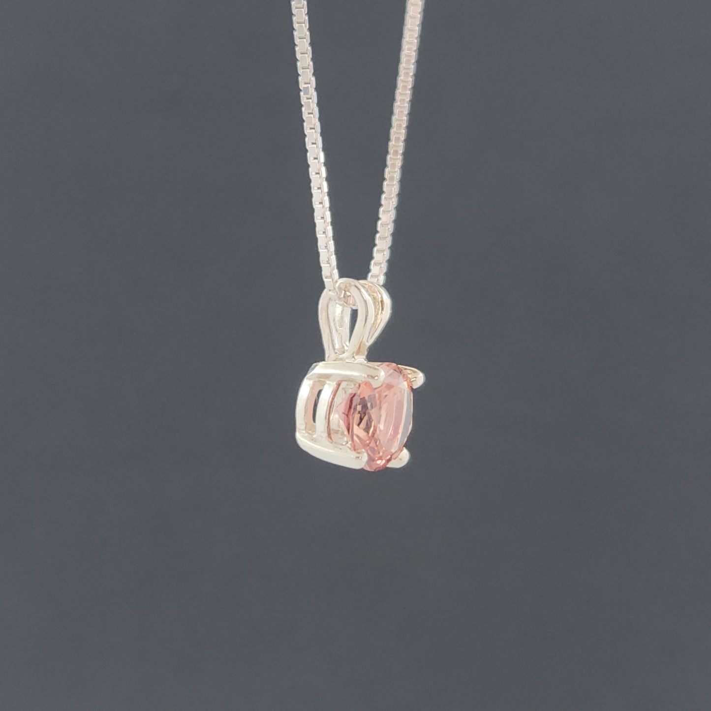 Sunstone in Silver Pendant