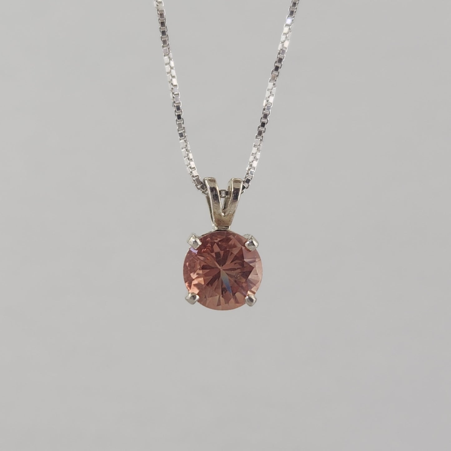 Sunstone in Silver Pendant