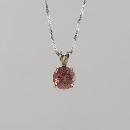 Sunstone in Silver Pendant