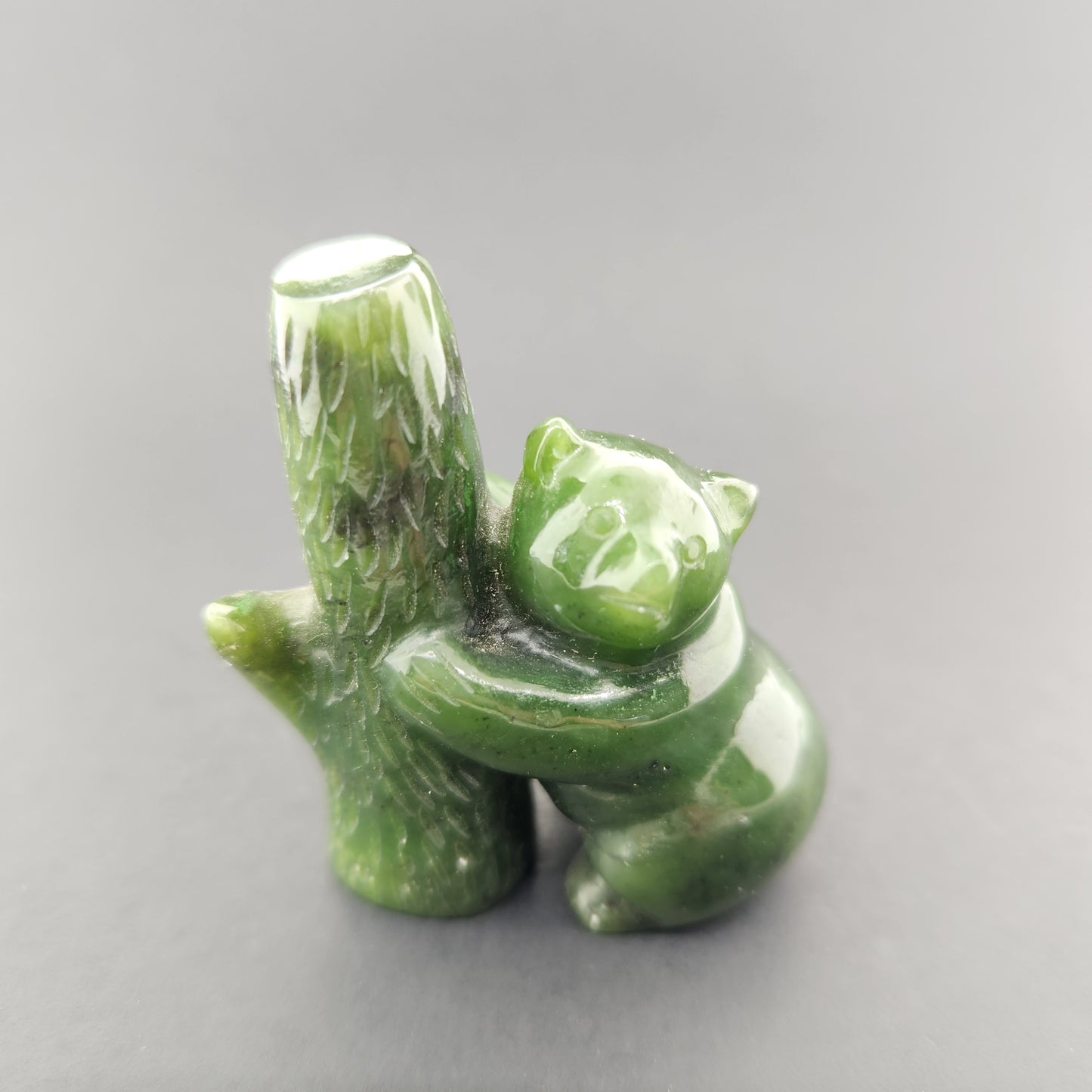 Bear Carving in Jade